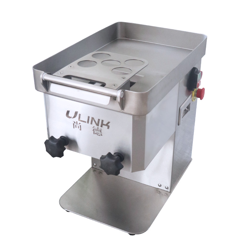 LM801 Tabletop Meat Cutter Meat Strips Slices Cutting Machine for