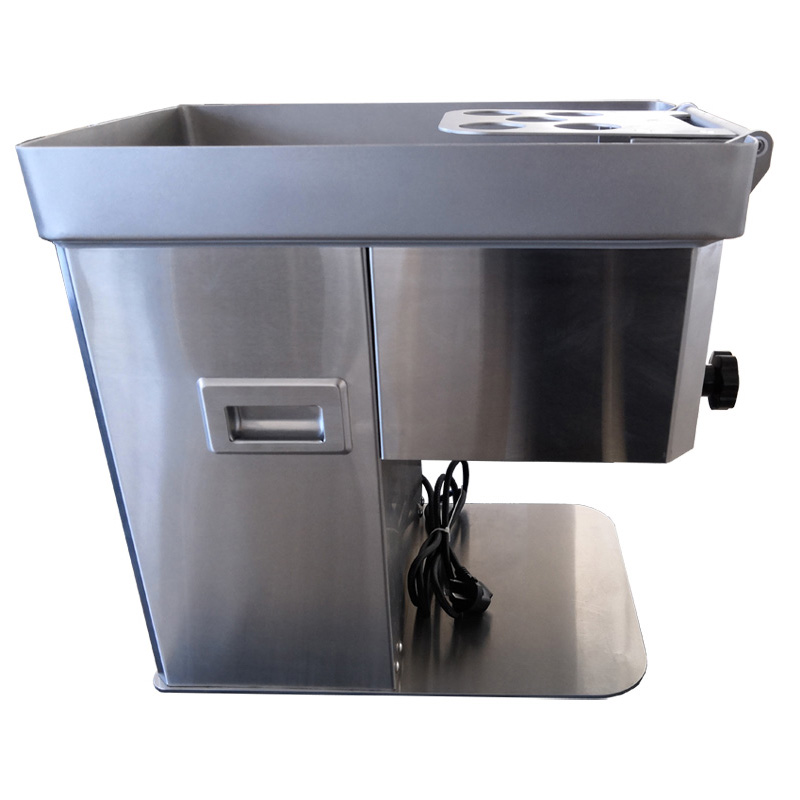 LM801 Tabletop Meat Cutter Meat Strips Slices Cutting Machine for